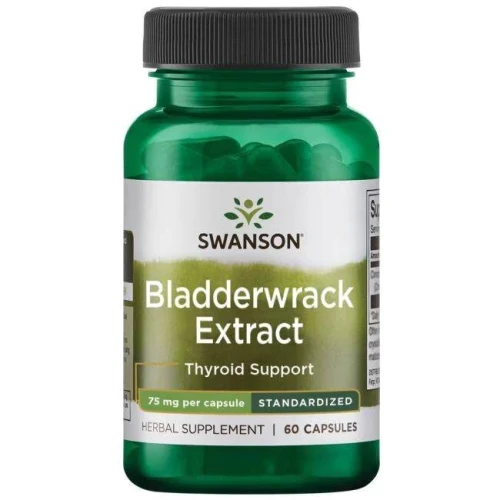 Bladderwrack - Morszczyn pęcherzyk 60 kaps - suplement diety SWANSON