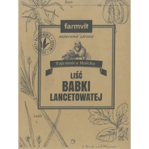 Babka lancetowata liść 50 g FARMVIT