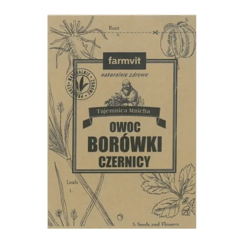 Borówka czernica owoc 25g FARMVIT