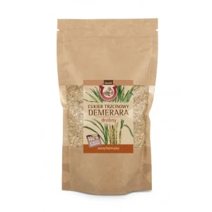 Cukier trzcinowy brązowy Demerara 500g FARMVIT