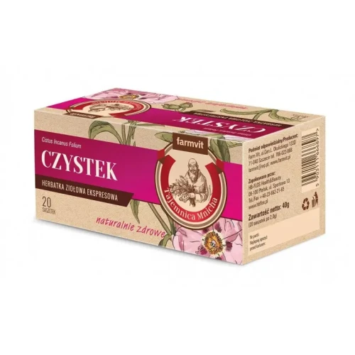 Czystek 20x2g FARMVIT