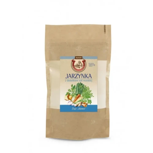 Jarzynka z dodatkiem soli morskiej 500g FARMVIT