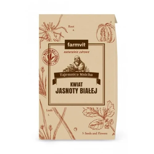 Jasnota biała kwiat 25g FARMVIT