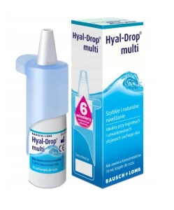 Hyal-Drop multi, krople do oczu 10 ml Bausch + Lomb