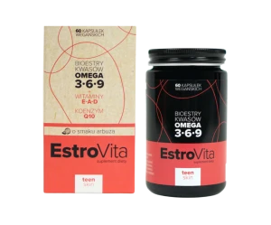 EstroVita Teen Skin - 60 kapsułek, suplement diety ONESANO