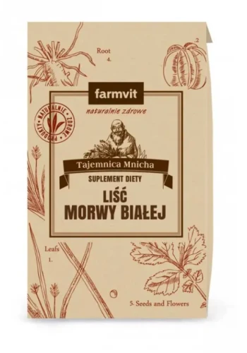 Morwa biała liść 50 g FARMVIT