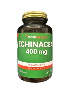 Echinacea 400mg 100 kapsułek Veg MOREVITALITY
