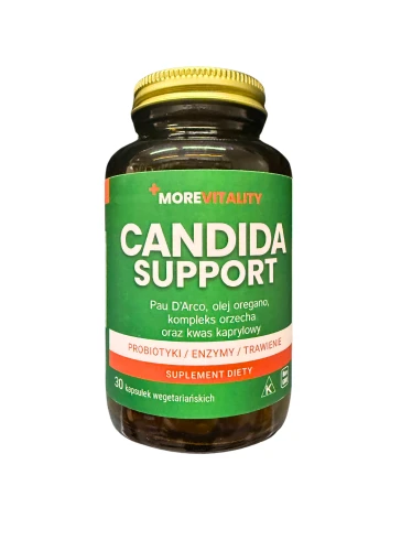 Candida Support 30 kapsułek Veg  MOREVITALITY