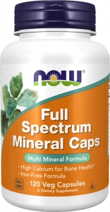 Full Spectrum Mineral - Formuła Multi-Mineralna 120 kapsułek Veg NOW Food's