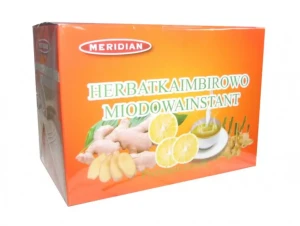 Herbatka imbirowo-miodowa z cytryną Instant 10x18g MERIDIAN